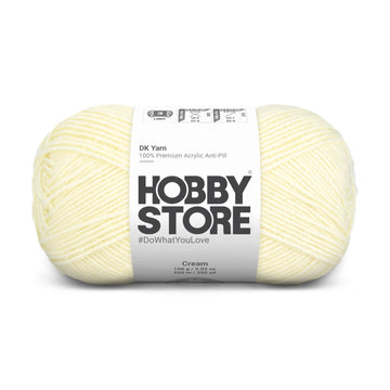 DK Anti-Pill Yarn by Hobby Store - Cream 1005