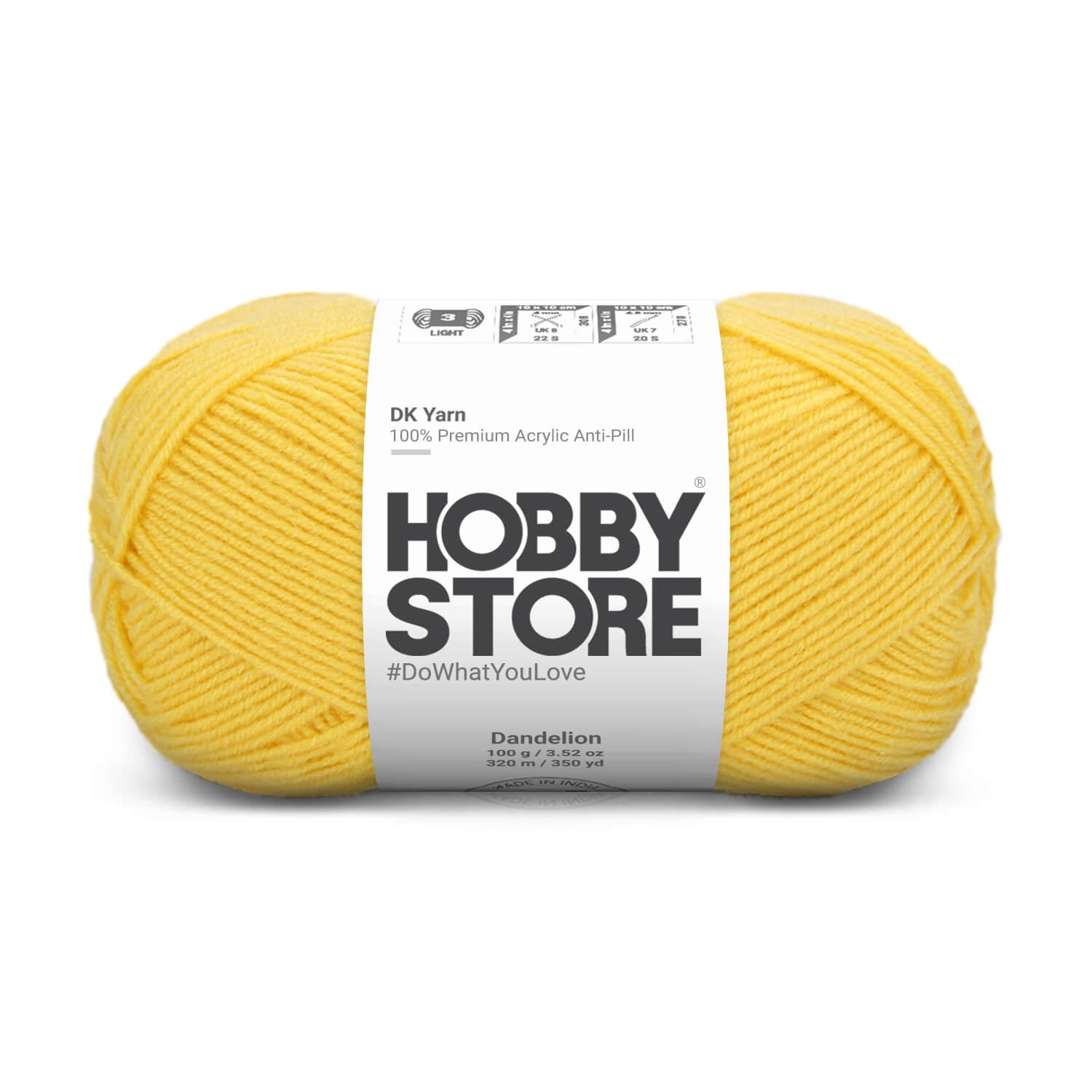 DK Anti-Pill Yarn by Hobby Store - Dandelion 1856