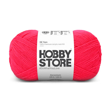 DK Anti-Pill Yarn by Hobby Store - Geranium 5007