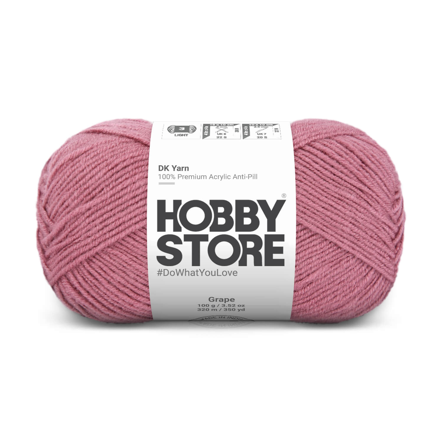 DK Anti-Pill Yarn by Hobby Store - Grape 1067