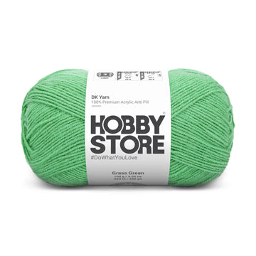 DK Anti-Pill Yarn by Hobby Store - Grass Green 1821