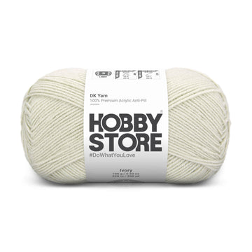 DK Anti-Pill Yarn by Hobby Store - Ivory 5045