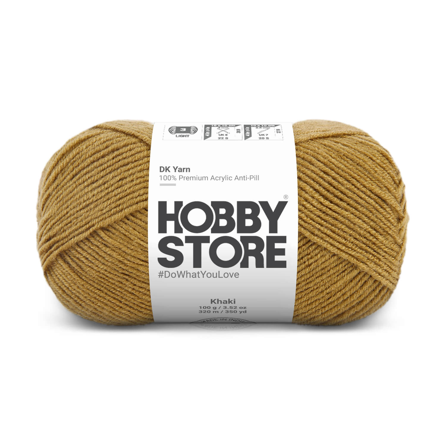 DK Anti-Pill Yarn by Hobby Store - Khaki 5009