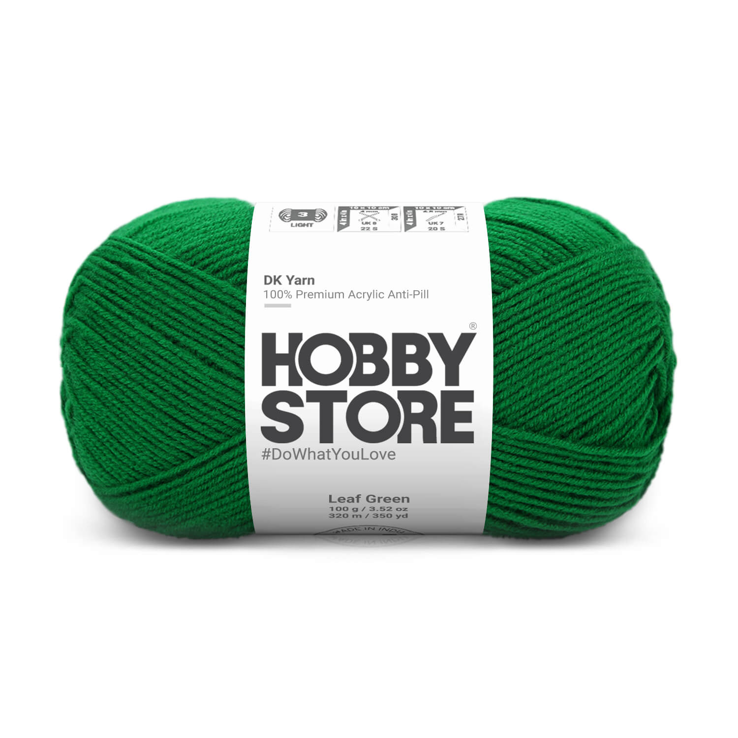 DK Anti-Pill Yarn by Hobby Store - Leaf Green 5031