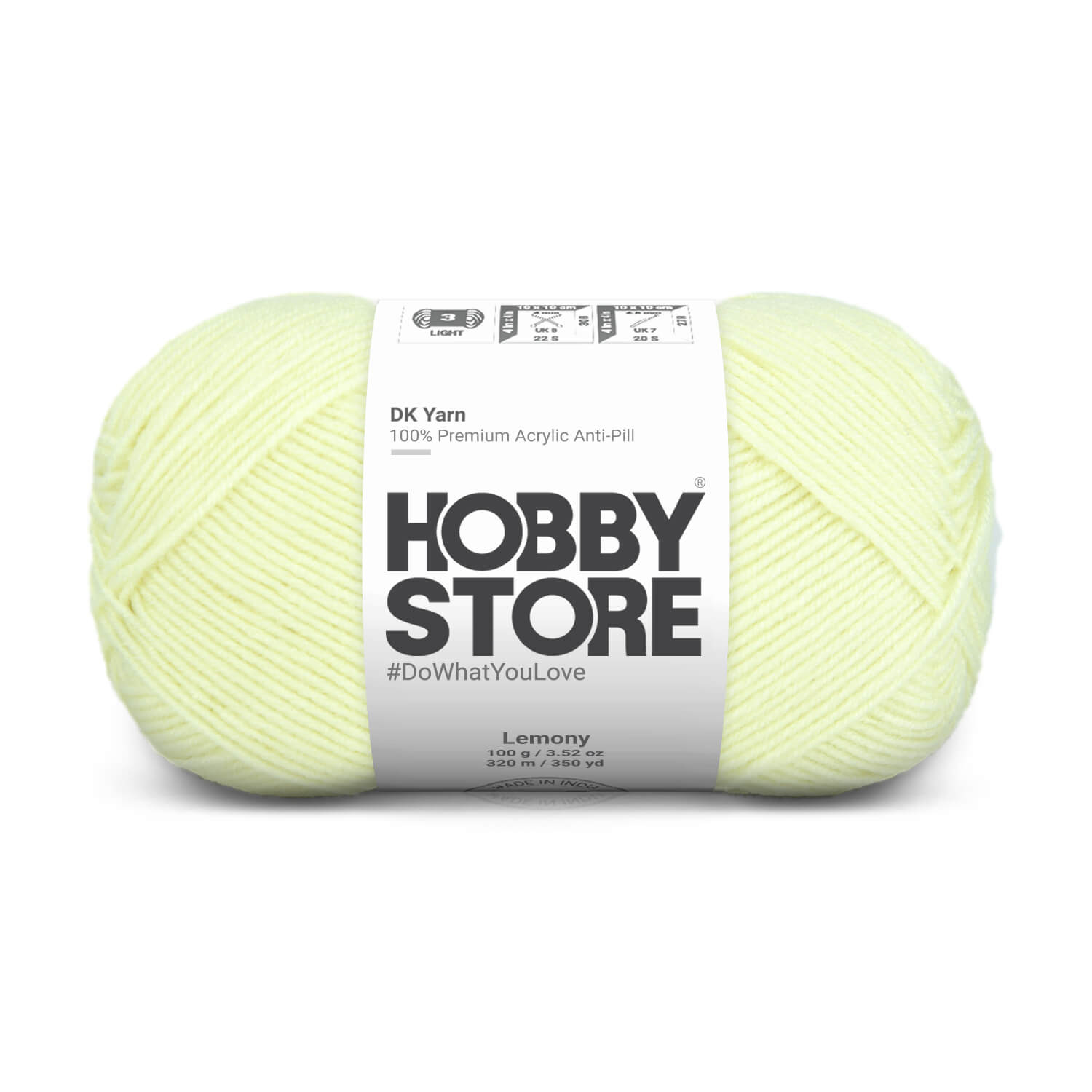 DK Anti-Pill Yarn by Hobby Store - Lemony 5044