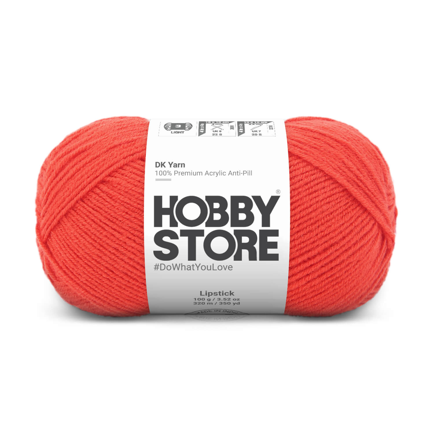 DK Anti-Pill Yarn by Hobby Store - Lipstick 1246