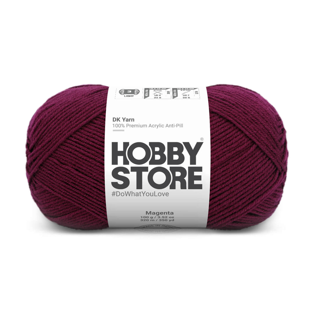 DK Anti-pill Yarn by Hobby Store - Magenta 5053