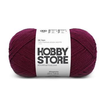 DK Anti-pill Yarn by Hobby Store - Magenta 5053