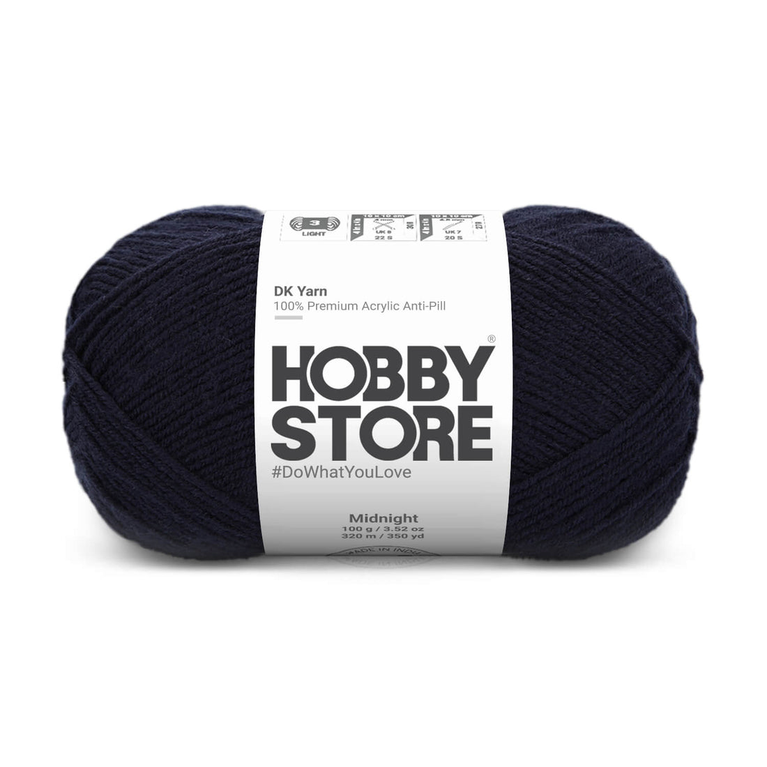 DK Anti-Pill Yarn by Hobby Store - Midnight 1011