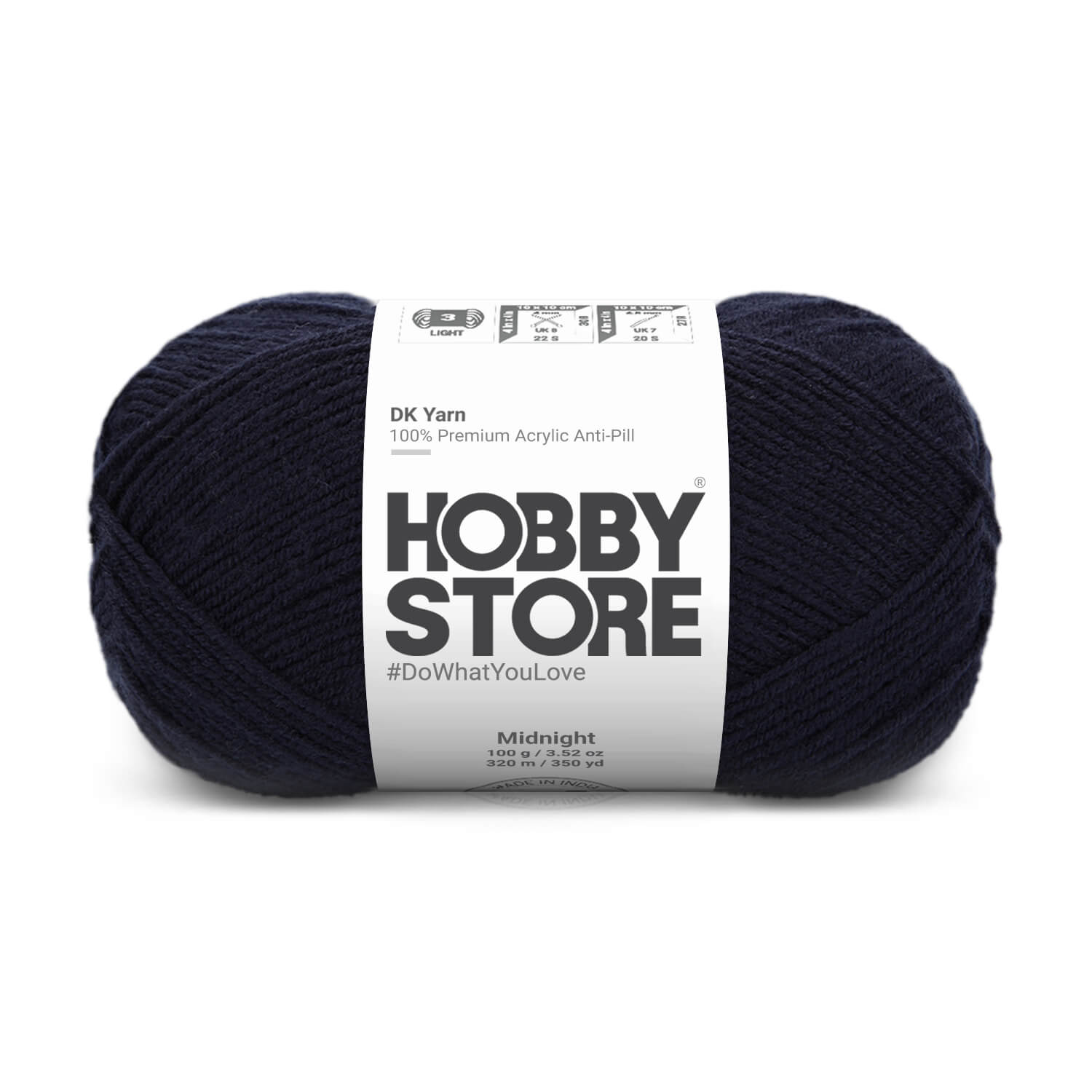 DK Anti-Pill Yarn by Hobby Store - Midnight 1011