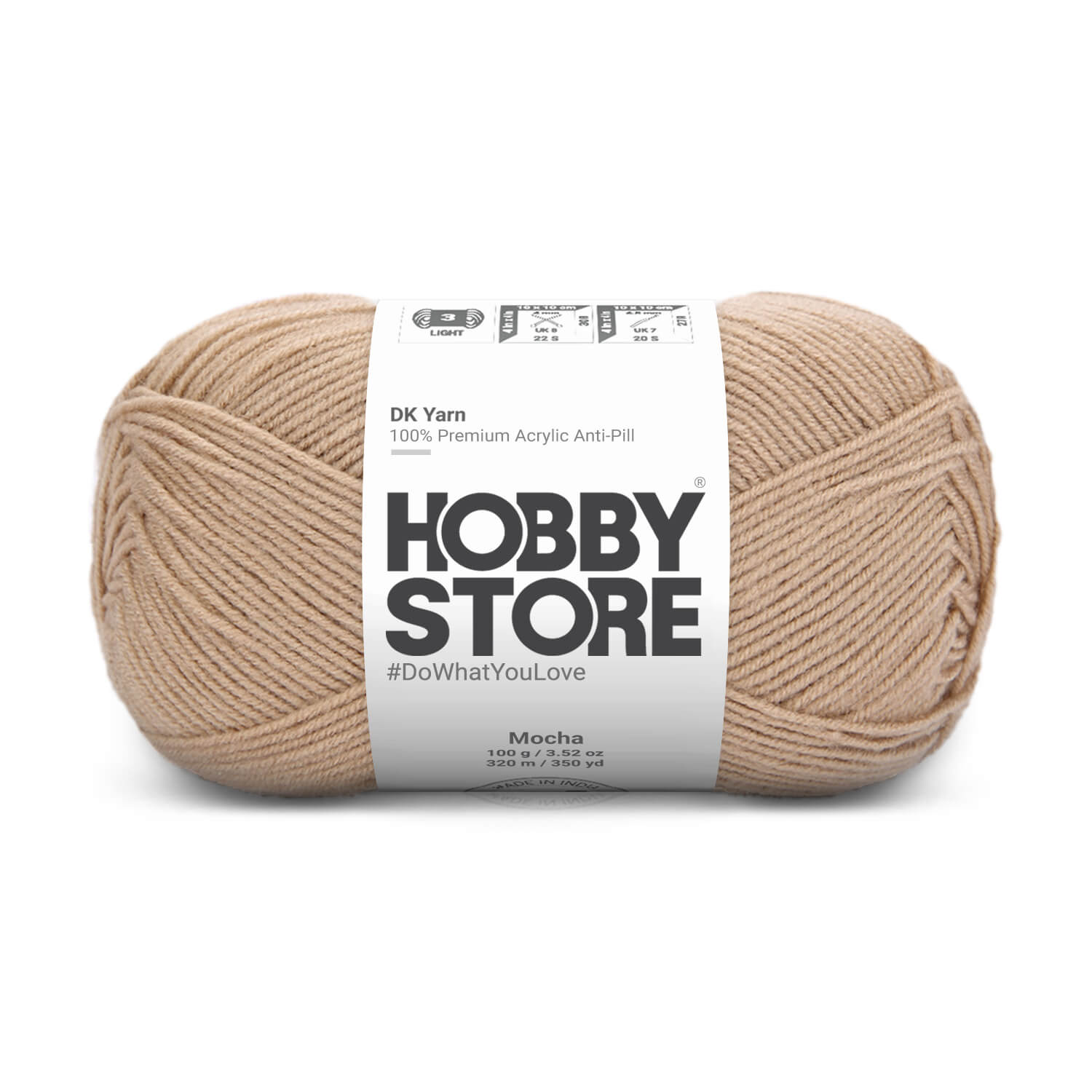 DK Anti-Pill Yarn by Hobby Store - Mocha 1064