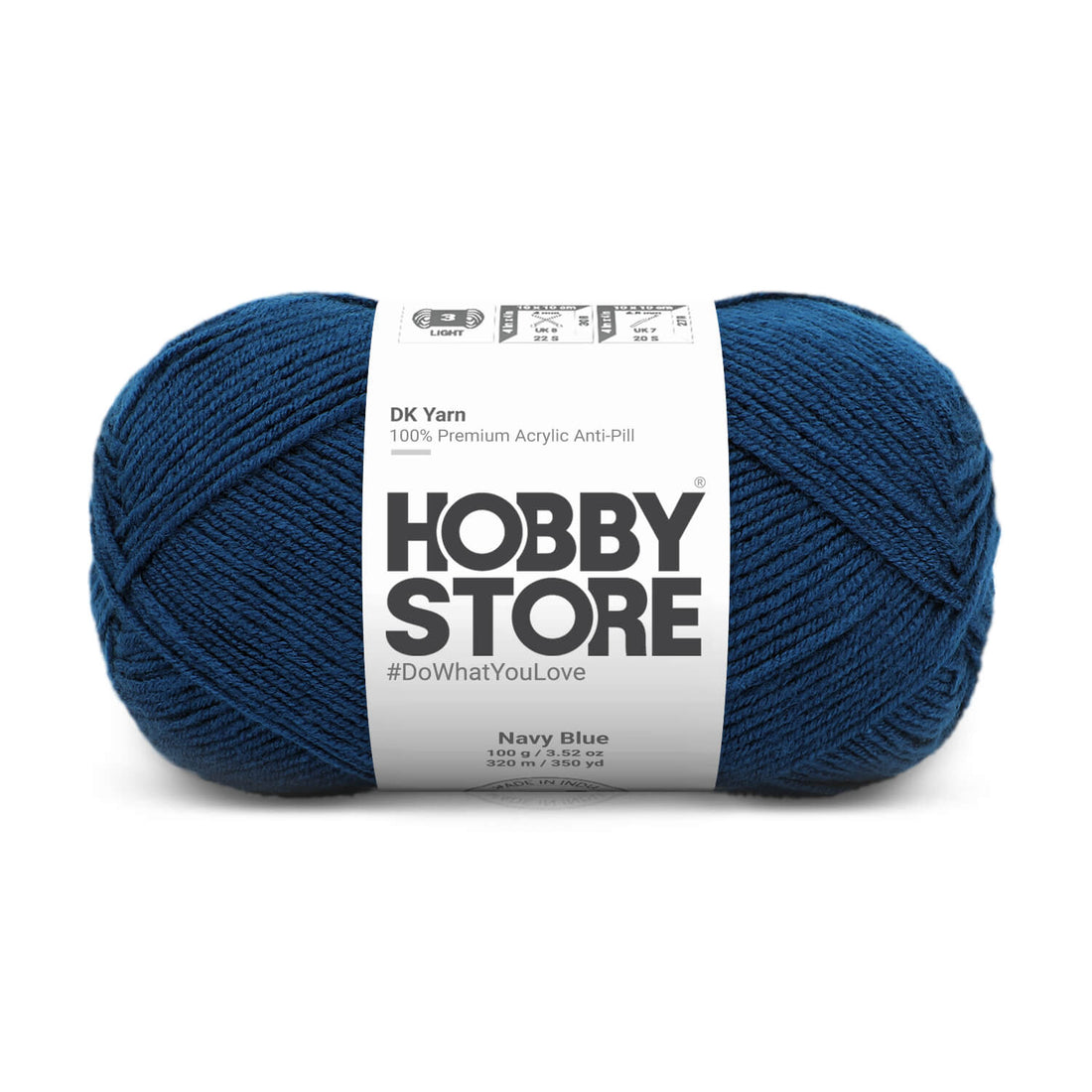 DK Anti-pill Yarn by Hobby Store - Navy Blue 5050