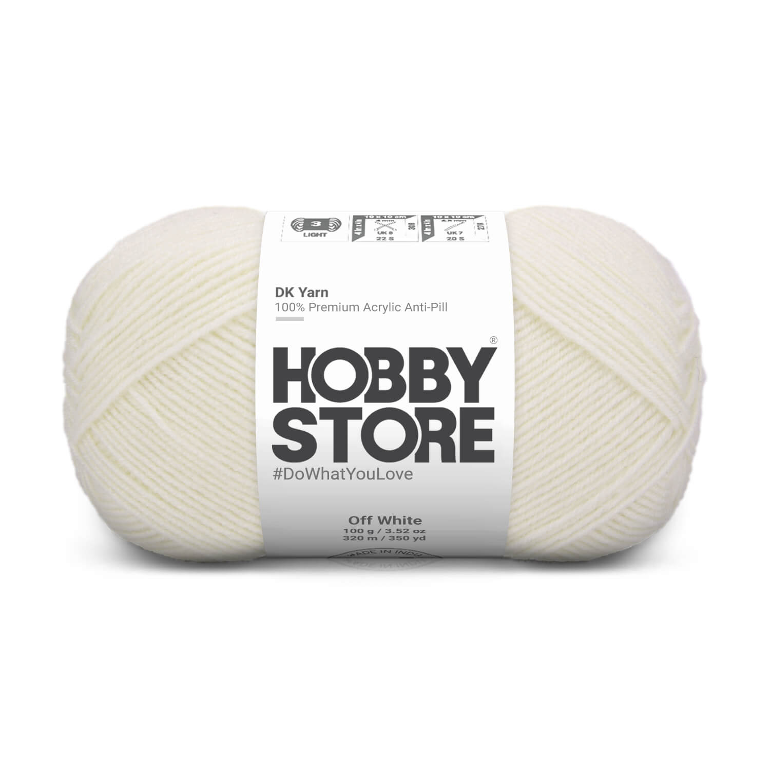 DK Anti-Pill Yarn by Hobby Store - Off White 5010