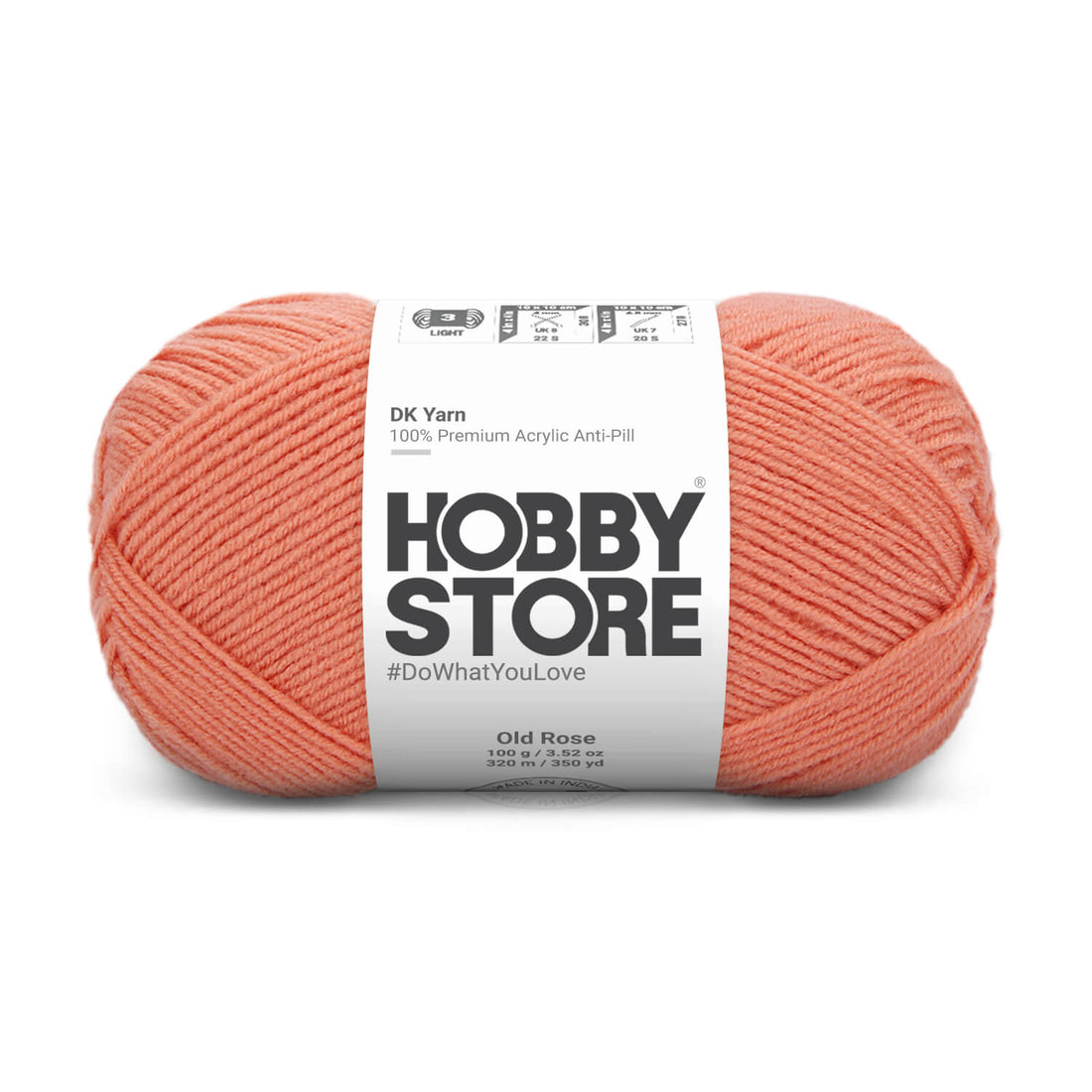 DK Anti-Pill Yarn by Hobby Store - Old Rose 5011