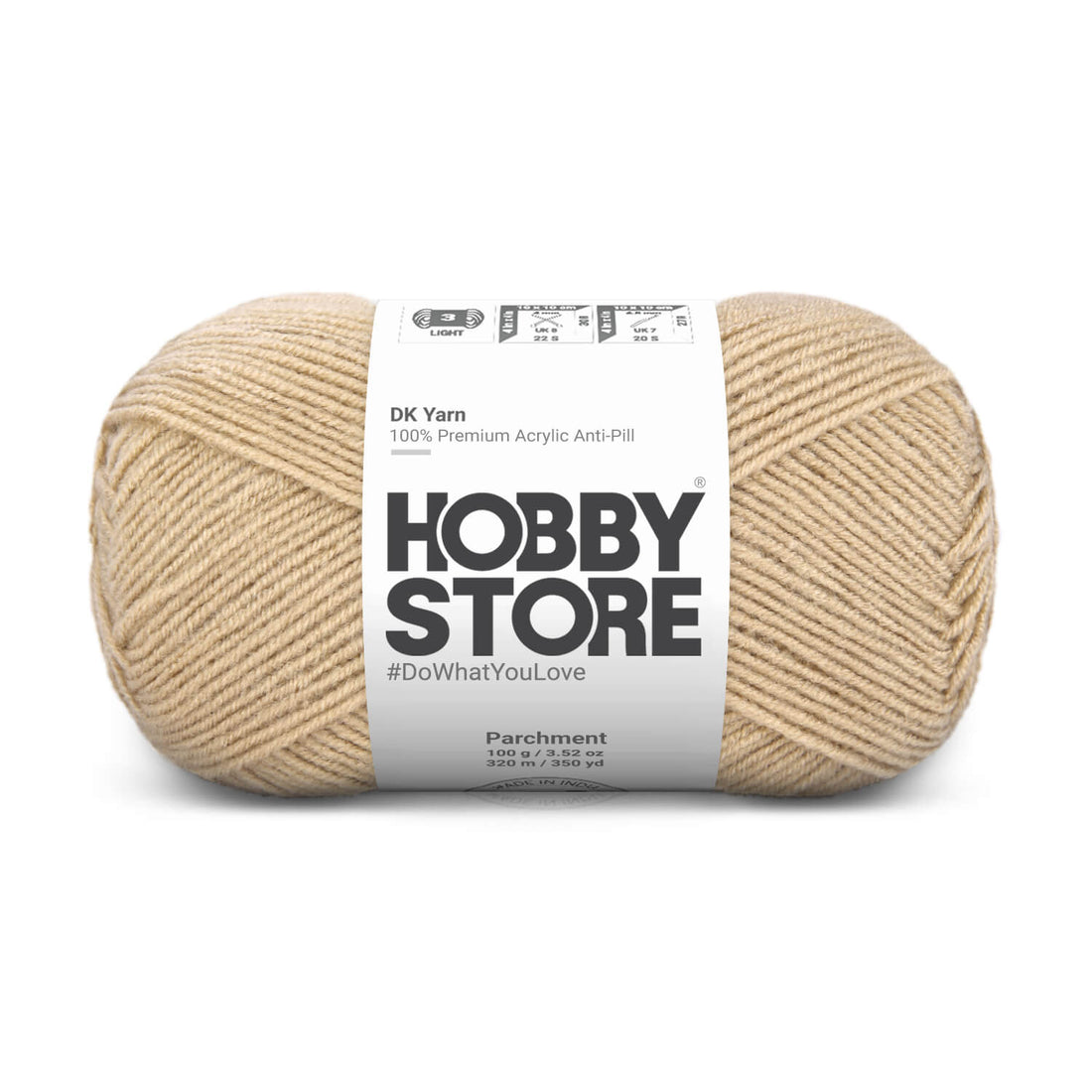 DK Anti-Pill Yarn by Hobby Store - Parchment 1218