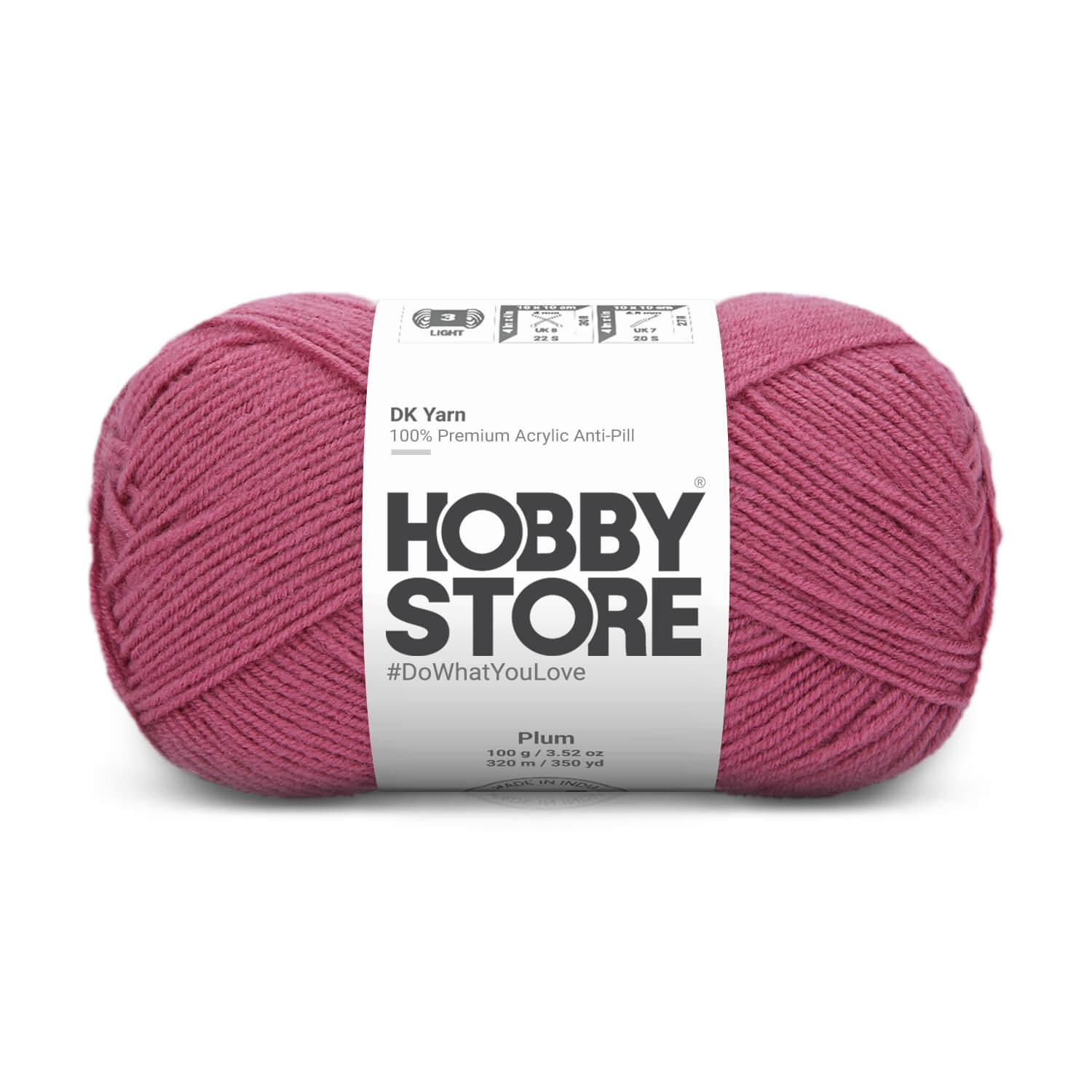 DK Anti-Pill Yarn by Hobby Store - Plum 1061