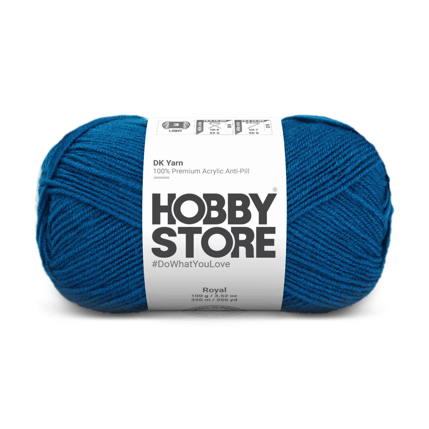 DK Anti-Pill Yarn by Hobby Store - Royal 1117