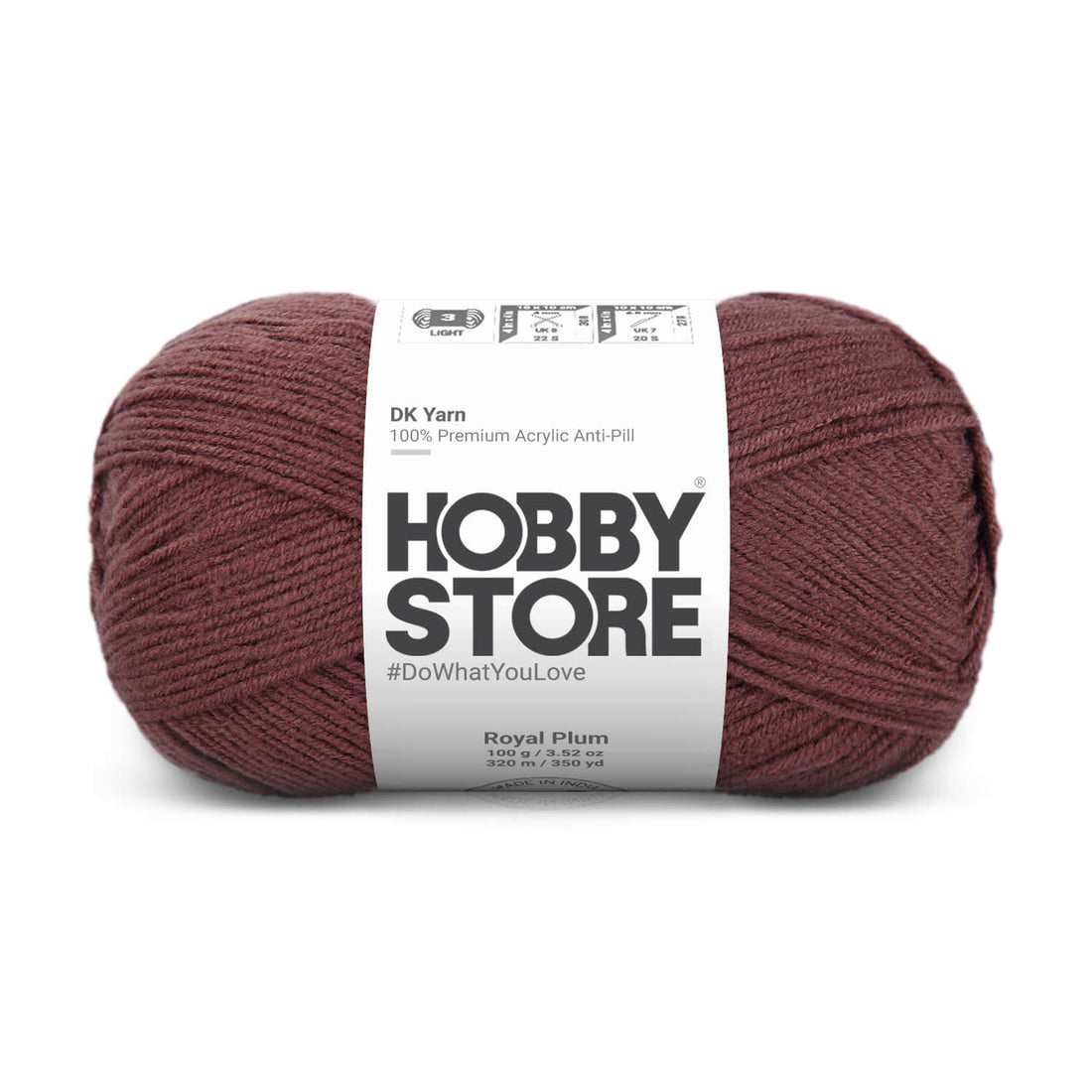 DK Anti-Pill Yarn by Hobby Store - Royal Plum 5016