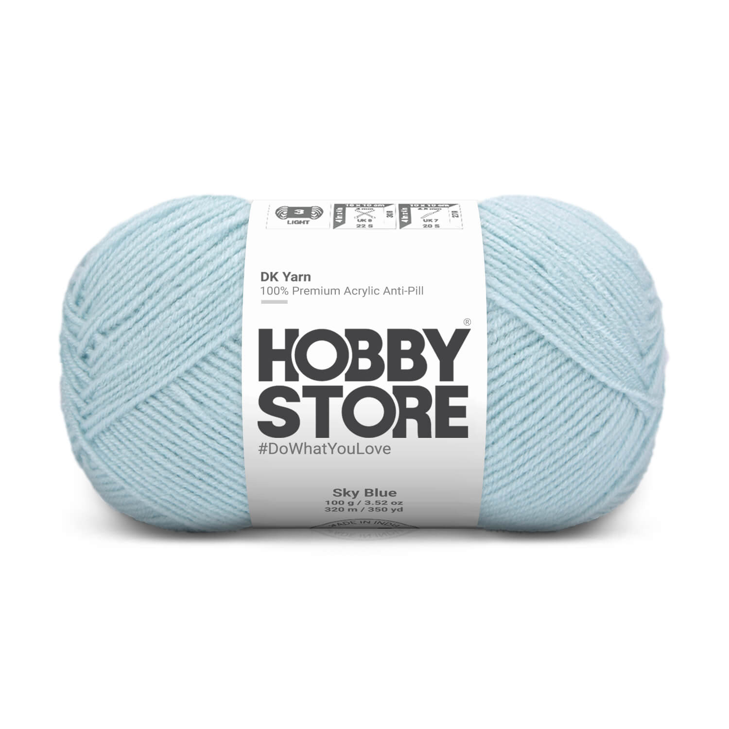 DK Anti-Pill Yarn by Hobby Store - Sky Blue 5029