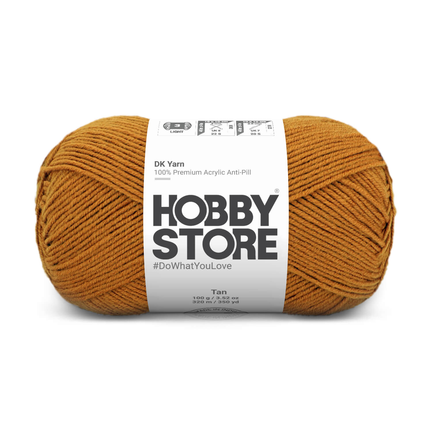 DK Anti-Pill Yarn by Hobby Store - Tan 5051