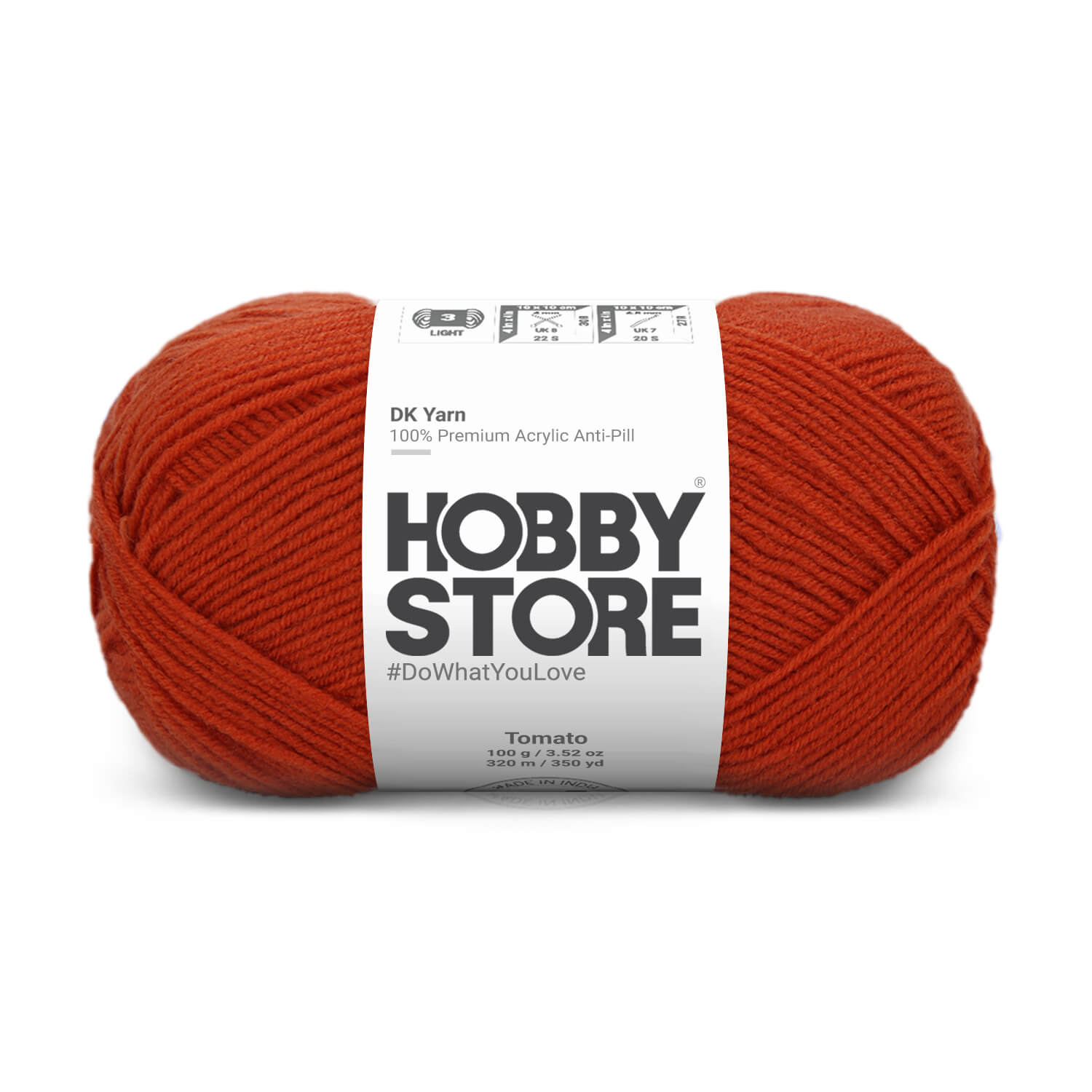 DK Anti-Pill Yarn by Hobby Store - Tomato 1723