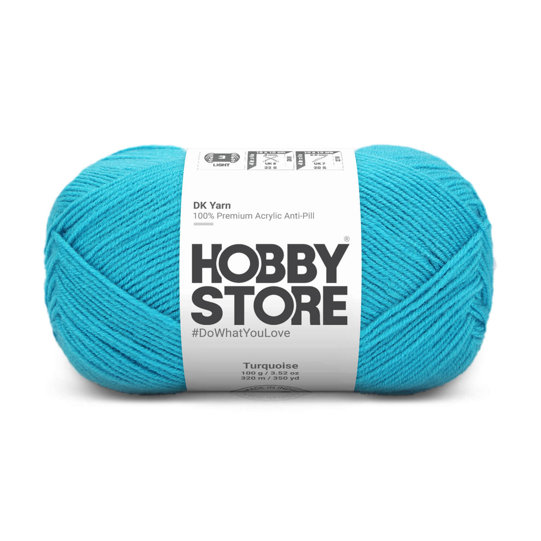 DK Anti-Pill Yarn by Hobby Store - Turquoise 1068