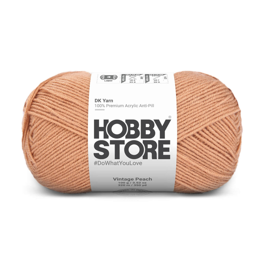 DK Anti-Pill Yarn by Hobby Store - Vintage Peach 1836