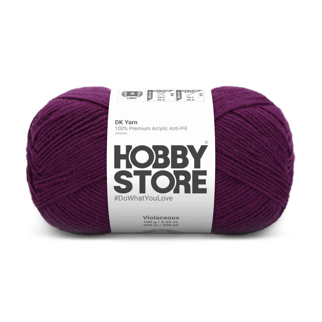 DK Anti-Pill Yarn by Hobby Store - Violaceous 5037