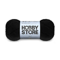 DK Mercerised Cotton Yarn by Hobby Store - Black - 304