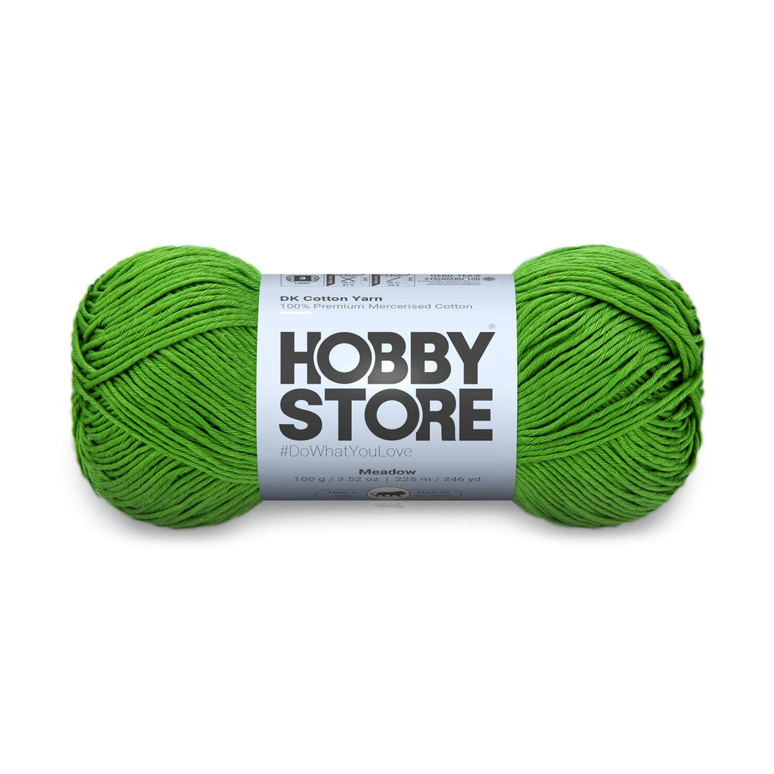 DK Mercerised Cotton Yarn by Hobby Store - Meadow - 330