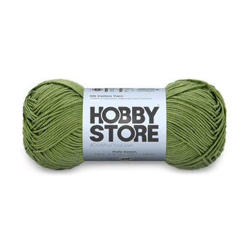 DK Mercerised Cotton Yarn by Hobby Store - Pale Green - 335