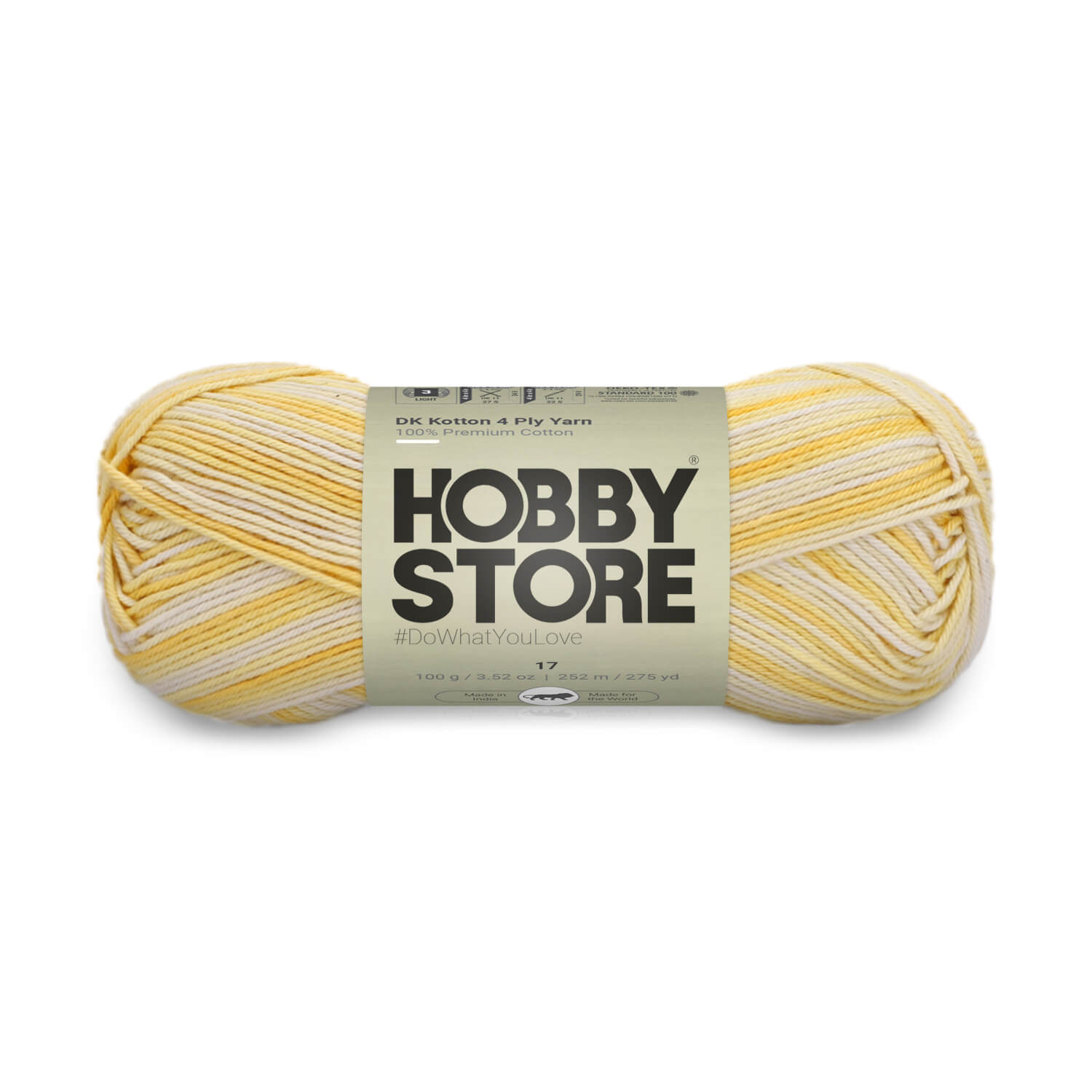 DK Kotton 4 Ply Yarn by Hobby Store - Multi-Color 17