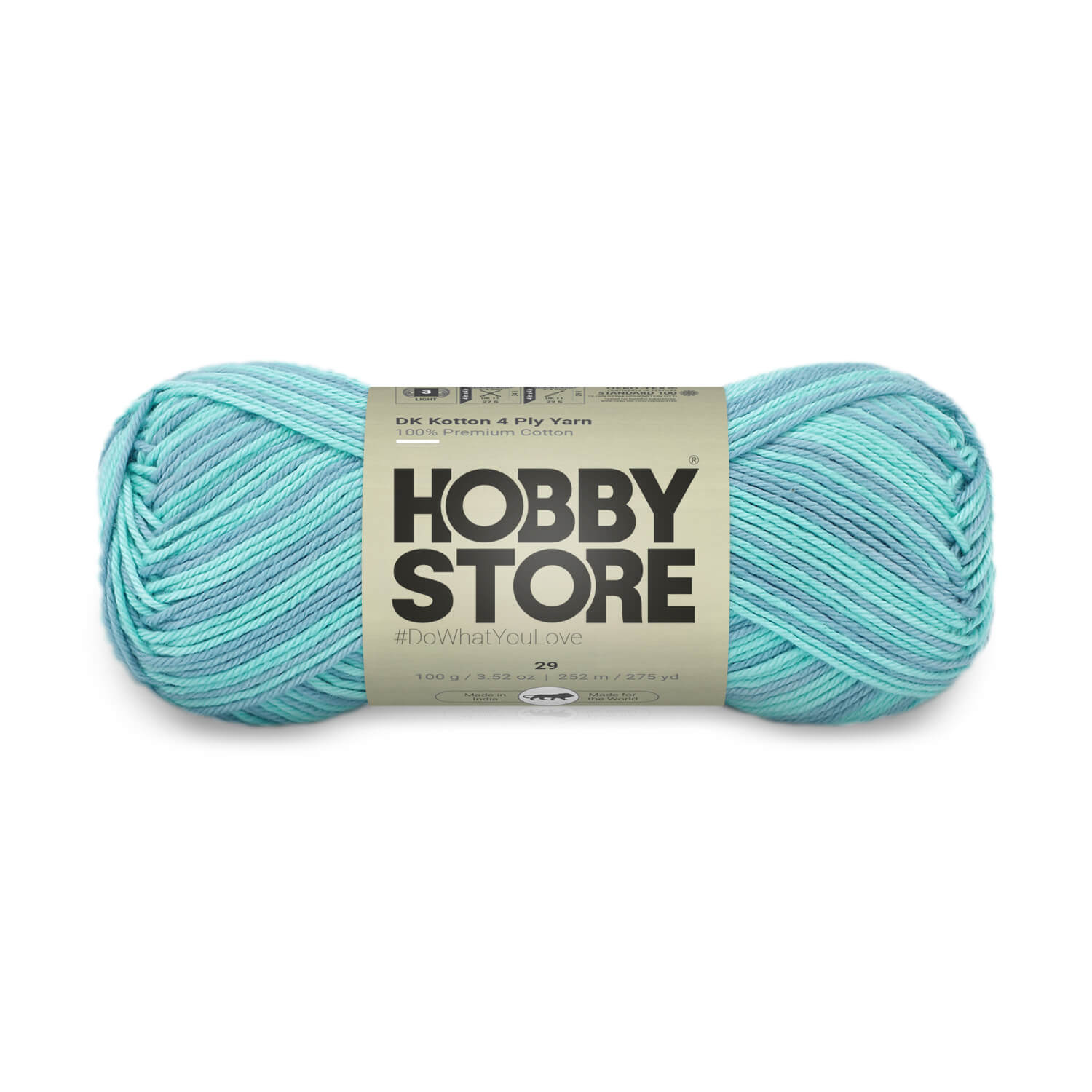 DK Kotton 4 Ply Yarn by Hobby Store - Multi-Color 29