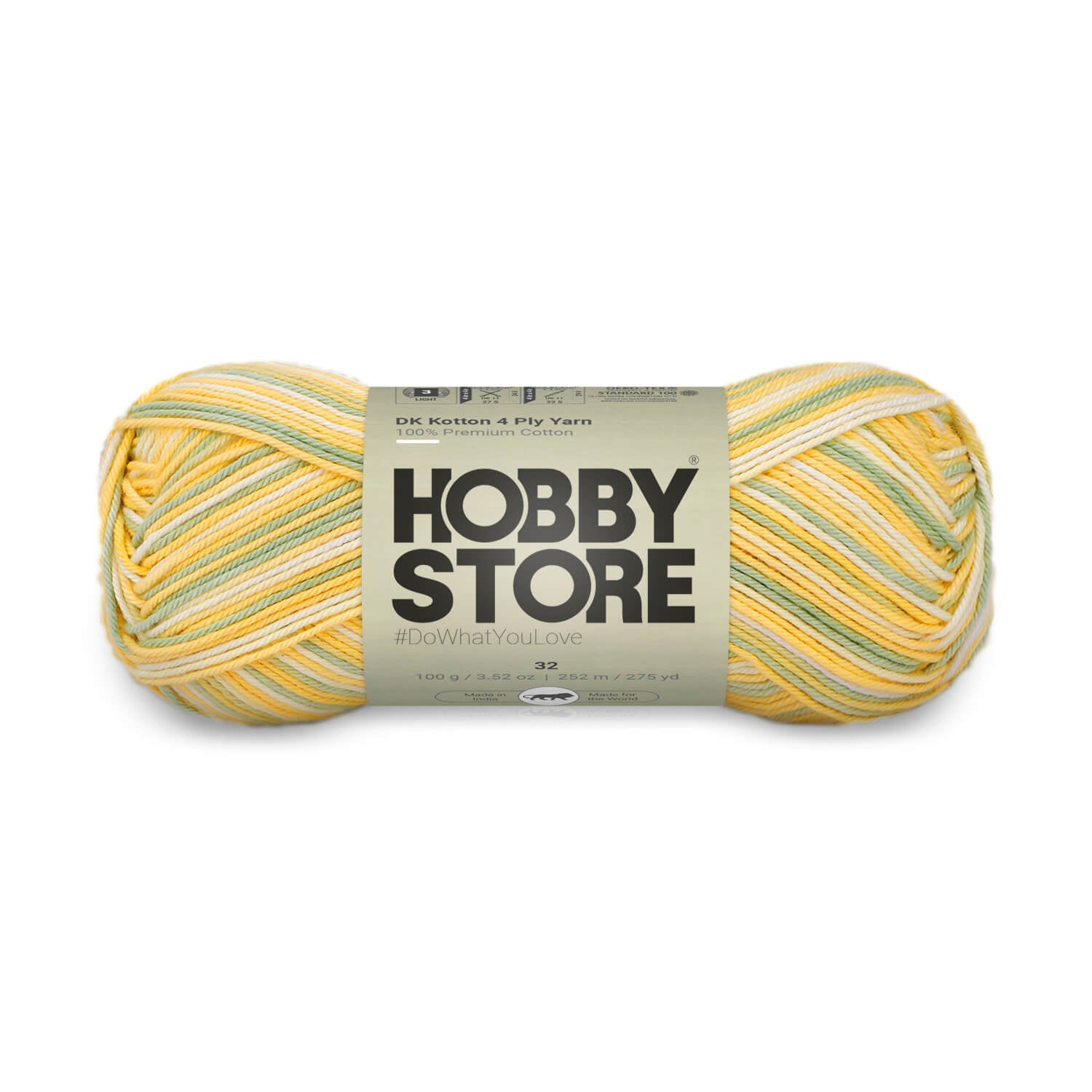 DK Kotton 4 Ply Yarn by Hobby Store - Multi-Color 32