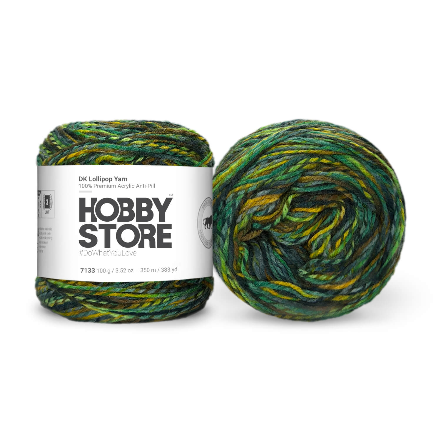DK Lollipop Anti-Pill Cake Yarn by Hobby Store - 7133