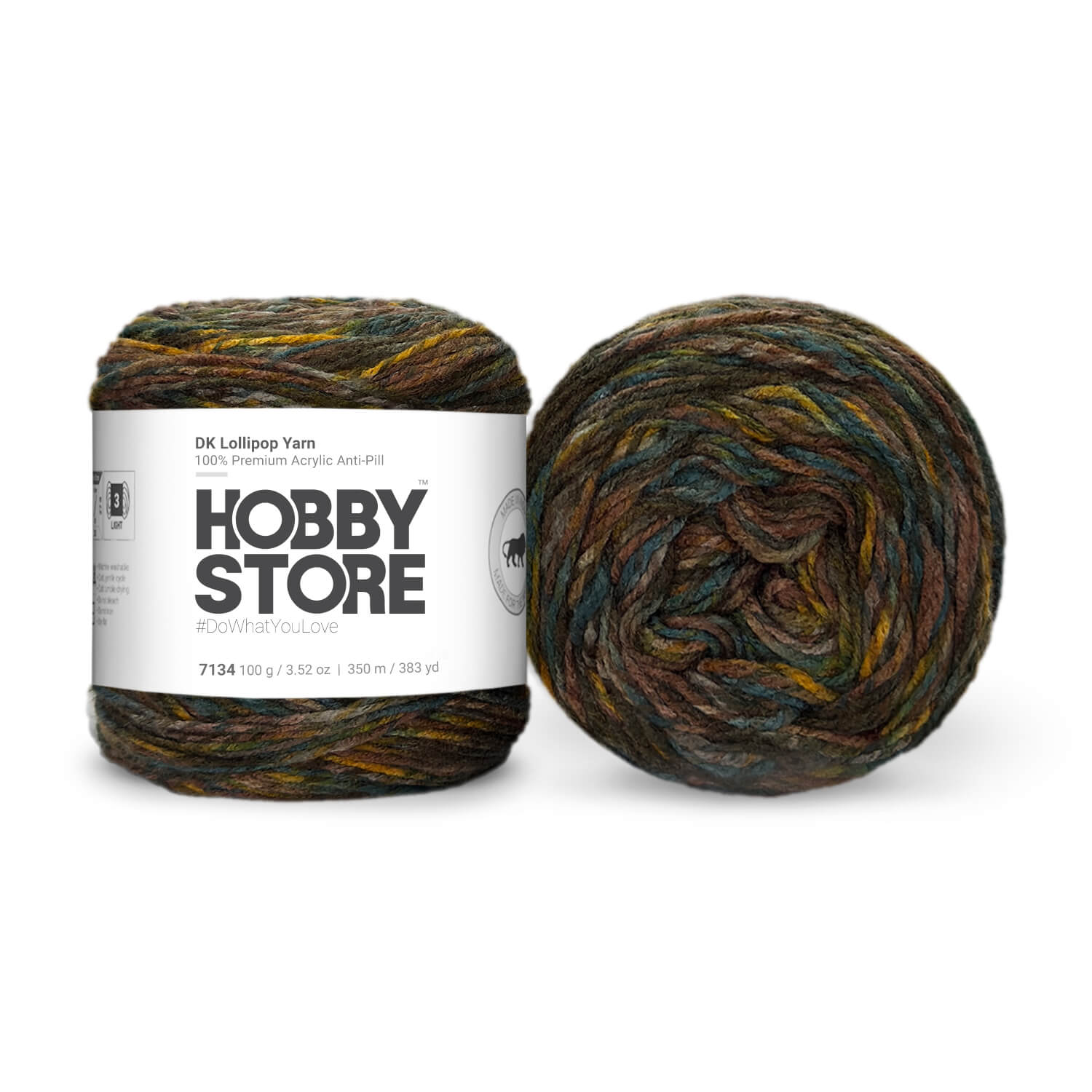 DK Lollipop Anti-Pill Cake Yarn by Hobby Store - 7134