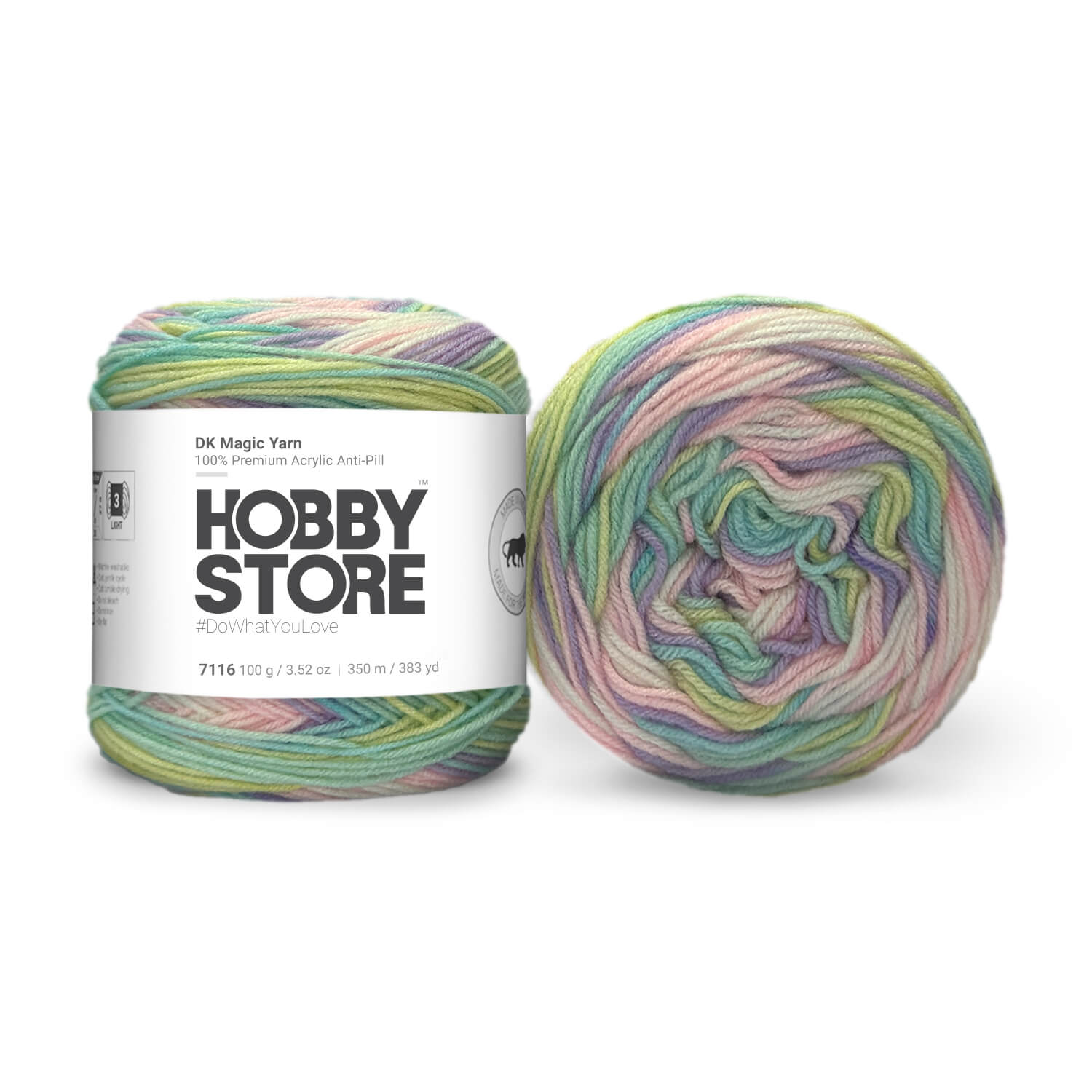 DK Magic Anti-Pill Cake Yarn by Hobby Store - 7116
