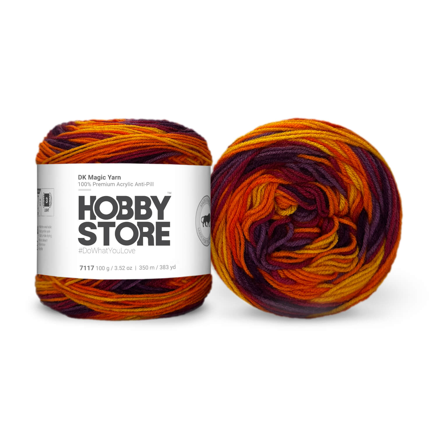 DK Magic Anti-Pill Cake Yarn by Hobby Store - 7117