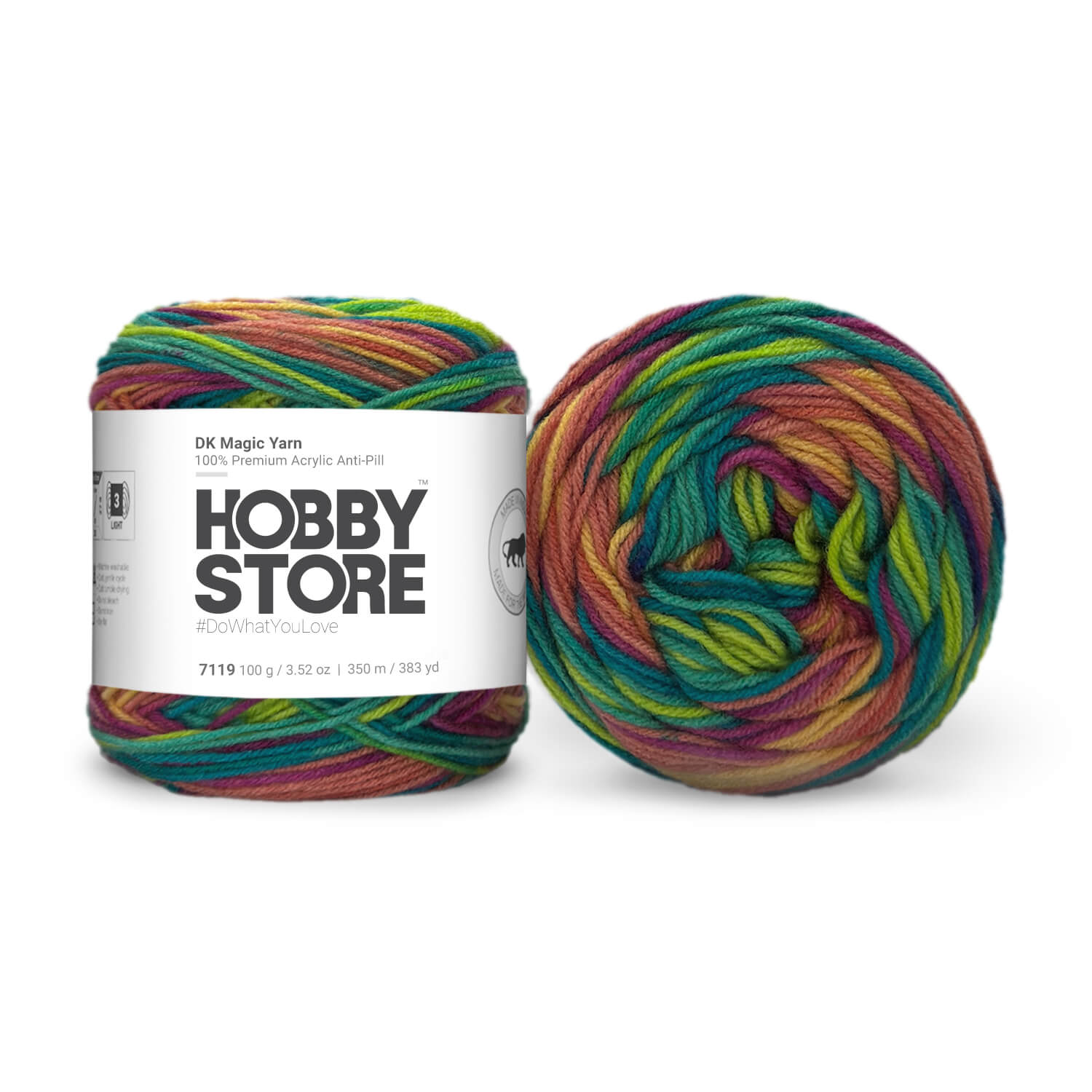 DK Magic Anti-Pill Cake Yarn by Hobby Store - 7119