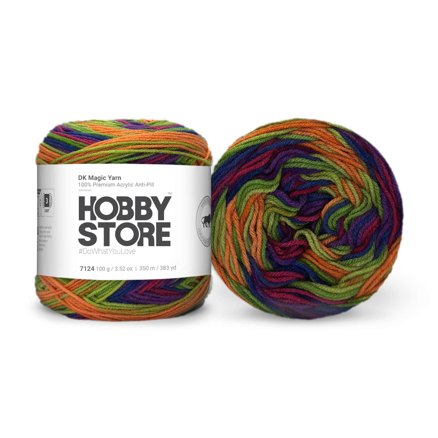 DK Magic Anti-Pill Cake Yarn by Hobby Store - 7124
