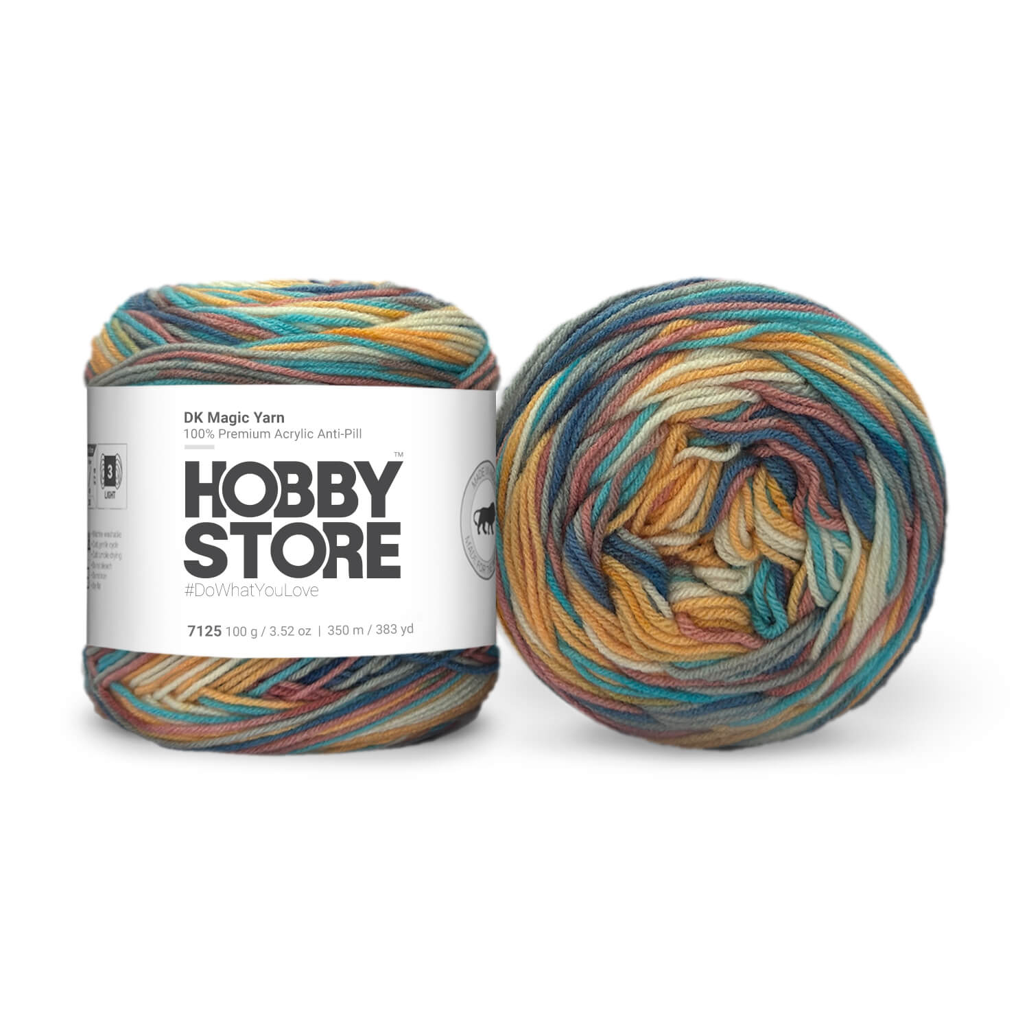 DK Magic Anti-Pill Cake Yarn by Hobby Store - 7125