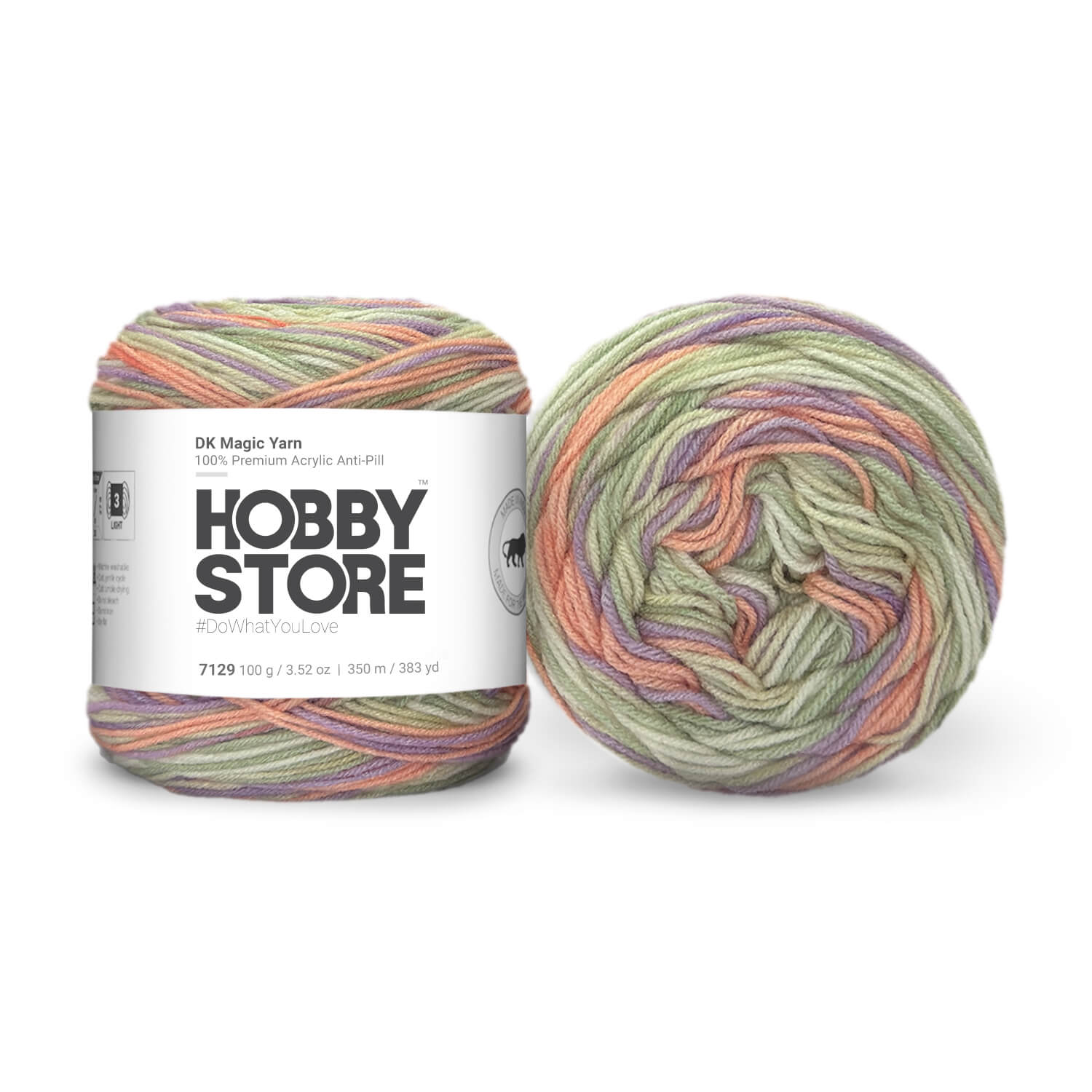 DK Magic Anti-Pill Cake Yarn by Hobby Store - 7129