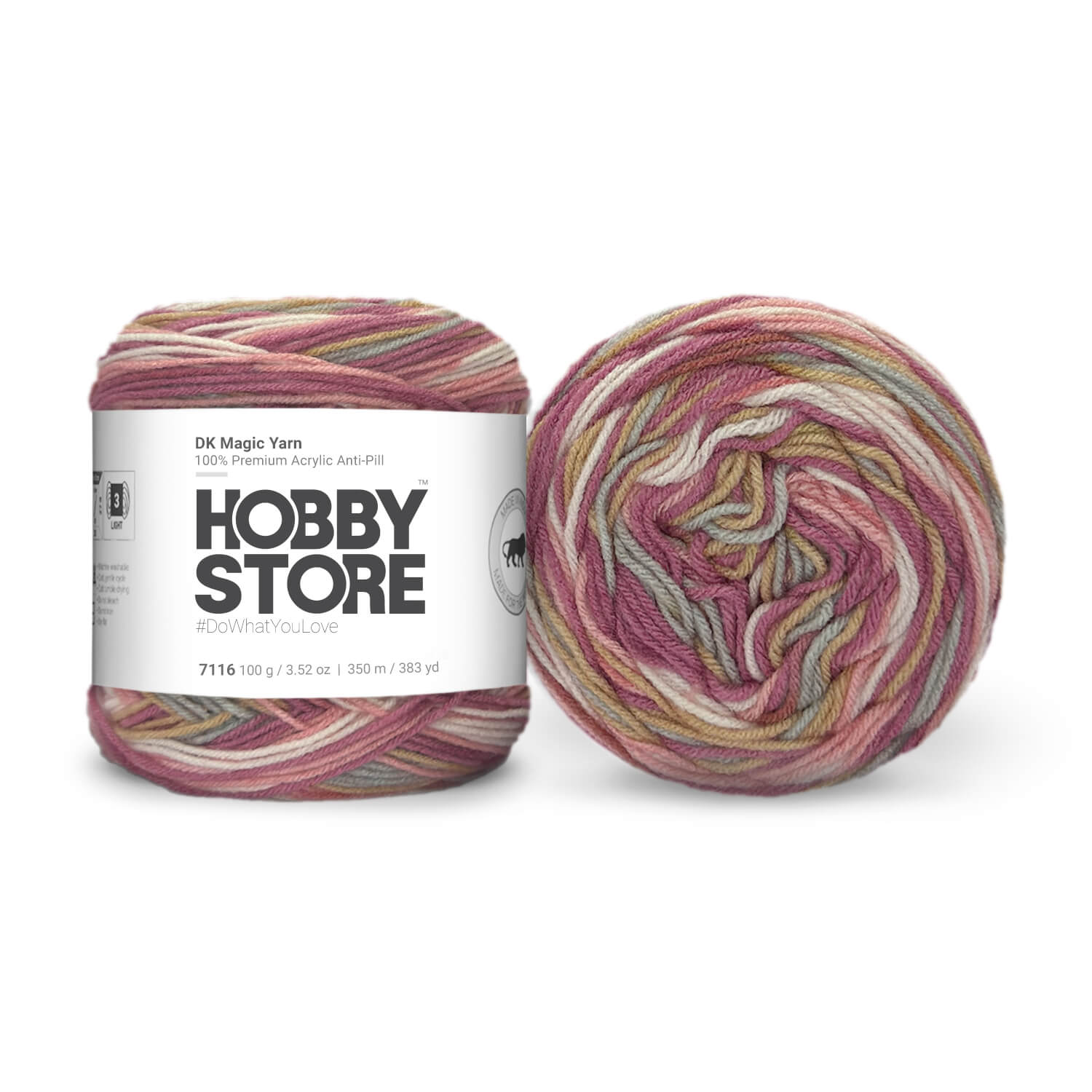 DK Magic Anti-Pill Cake Yarn by Hobby Store - 7132