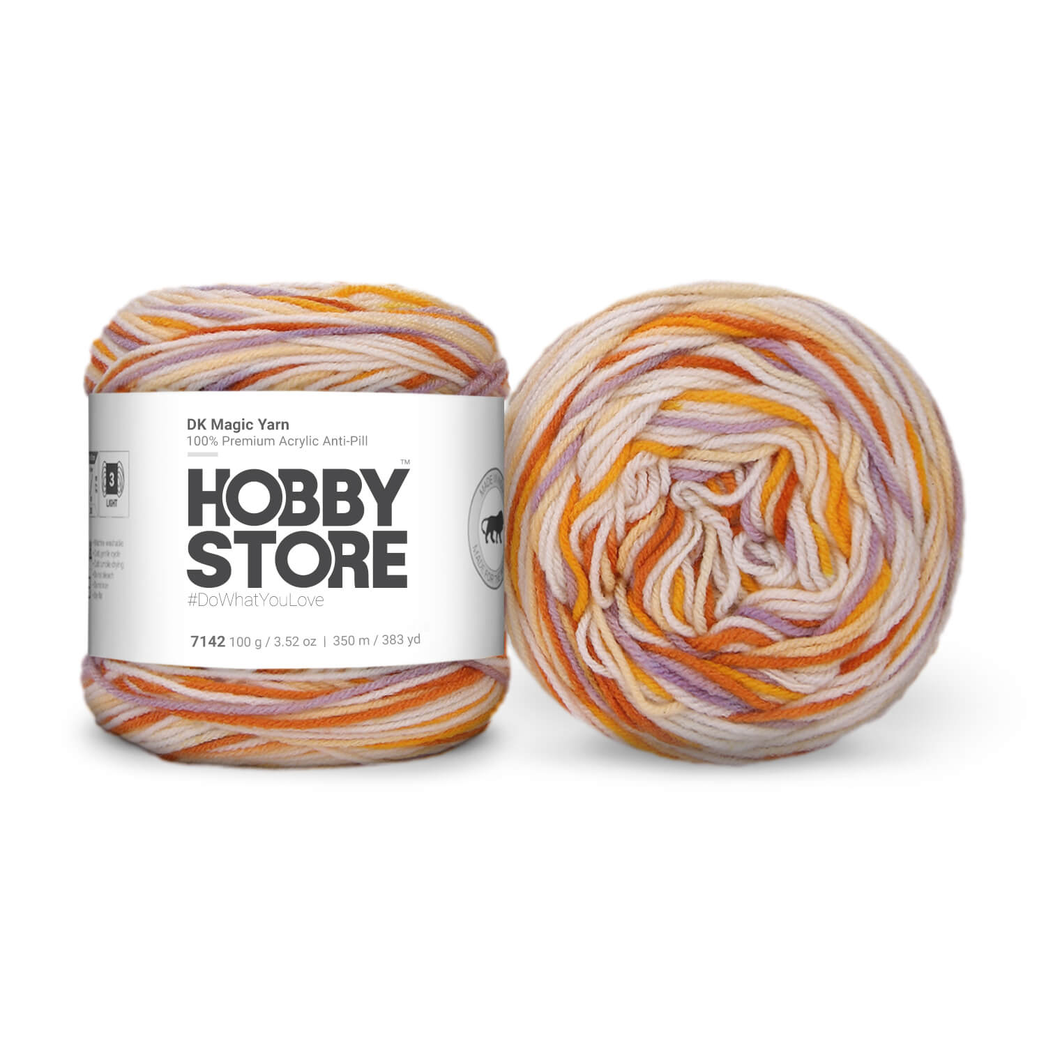 DK Magic Anti-Pill Cake Yarn by Hobby Store - 7142