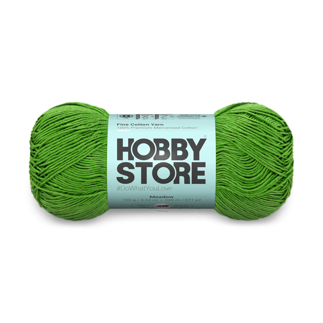 Fine Mercerised Cotton Yarn by Hobby Store - Meadow - 230