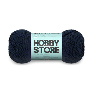 Fine Mercerised Cotton Yarn by Hobby Store - Midnight - 252