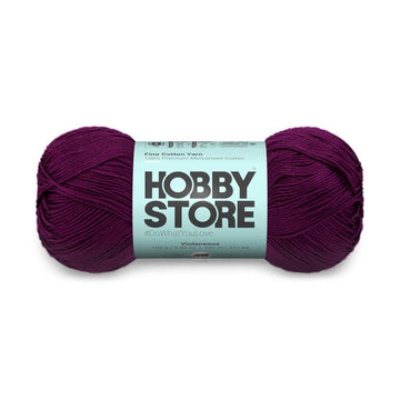 Fine Mercerised Cotton Yarn by Hobby Store - Violaceous - 249