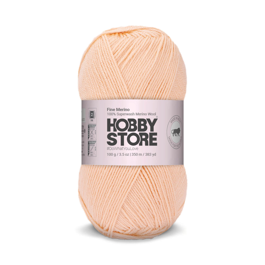 Fine Merino Wool by Hobby Store - Apricot FM031