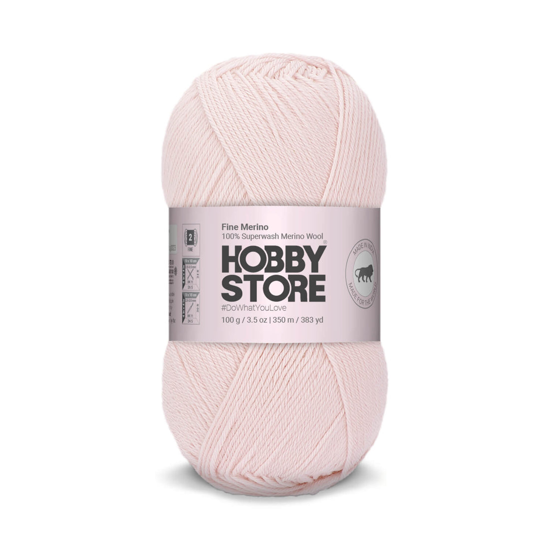 Fine Merino Wool by Hobby Store - Candy Floss FM032