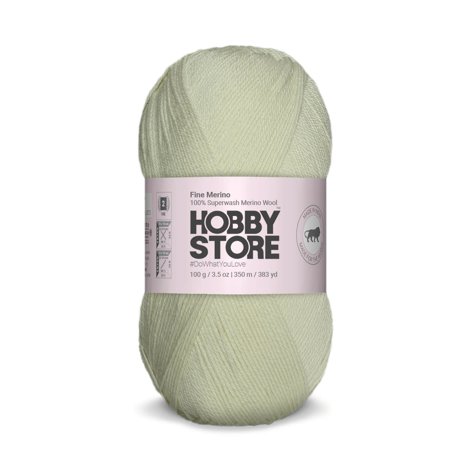Fine Merino Wool by Hobby Store - Off White FM010